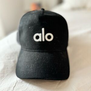 Alo Black Baseball Trucker Cap